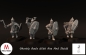 Preview: Ghostly Gauls mit Axt und Schild